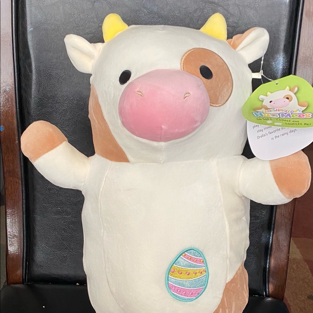 Squishmallow 14” Drella brown cow